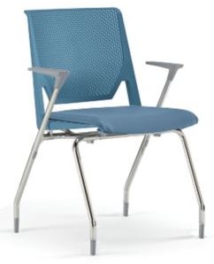 Haworth Lobby Chair (blue)